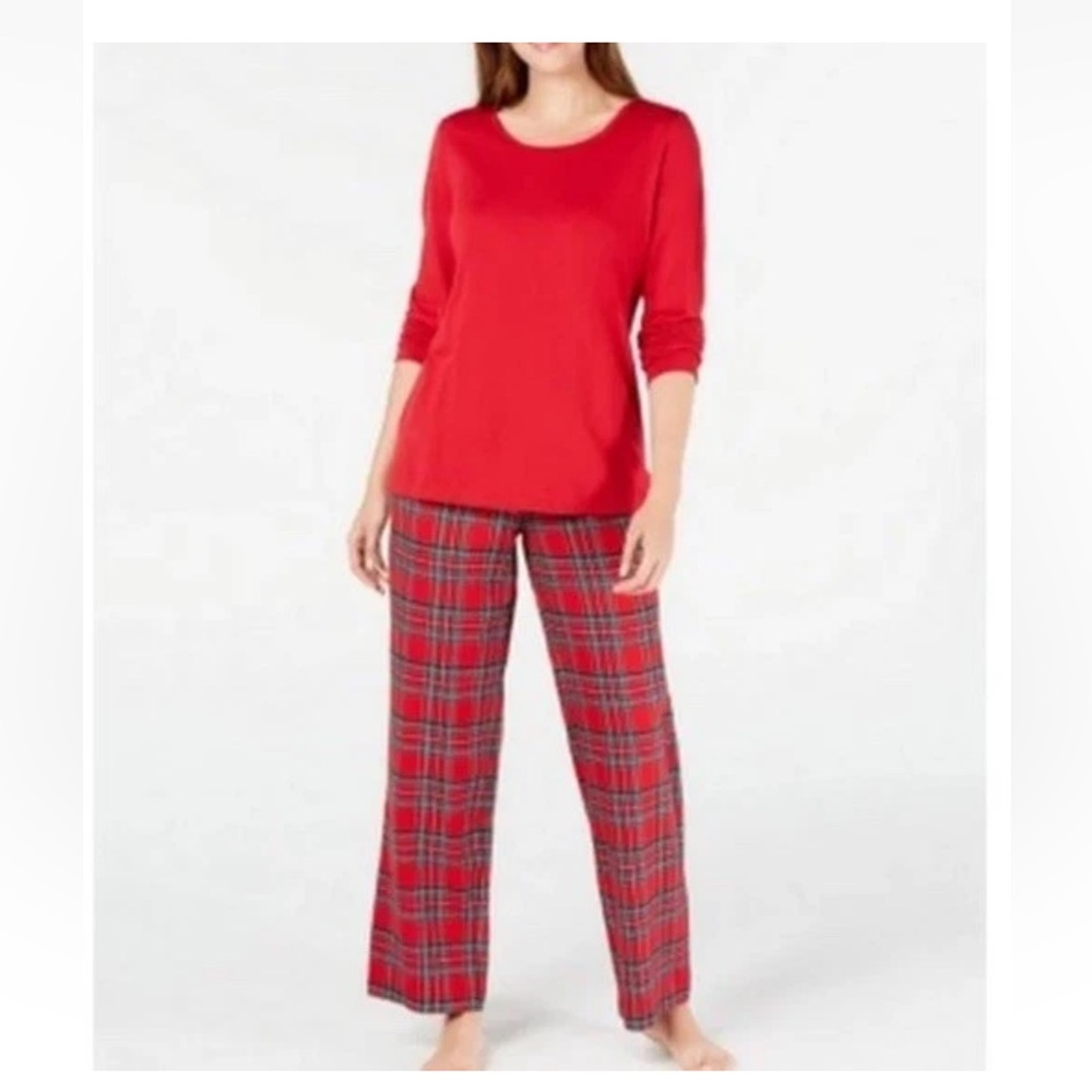 Family Pajama Brinkley Plaid Holiday Pajama Set Size XL